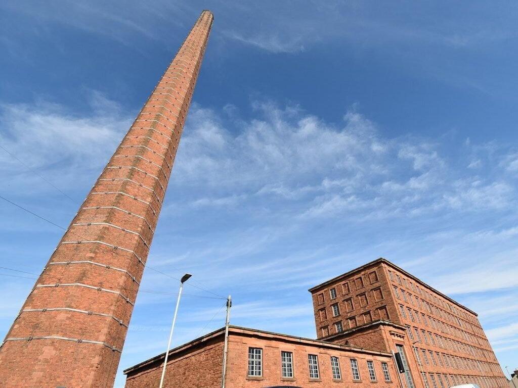 The Engine House At Dixons Chimney Near Carlisle Castle Unique Historic Apartment With 65 Inch Sky Glass And Private Parking 외부 사진